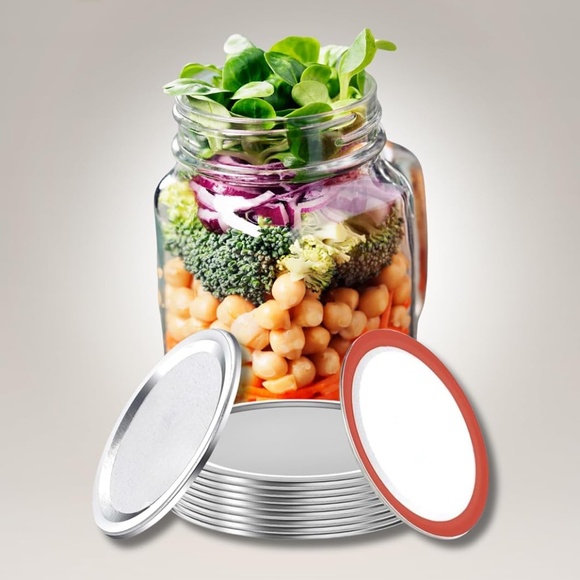 Mason Jar Canning Lids 3.25” (82.5mm) - 24 Count - Picture 3 of 4